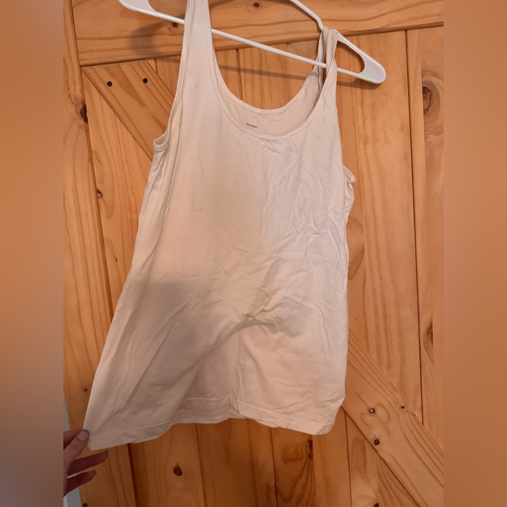 White tank top
